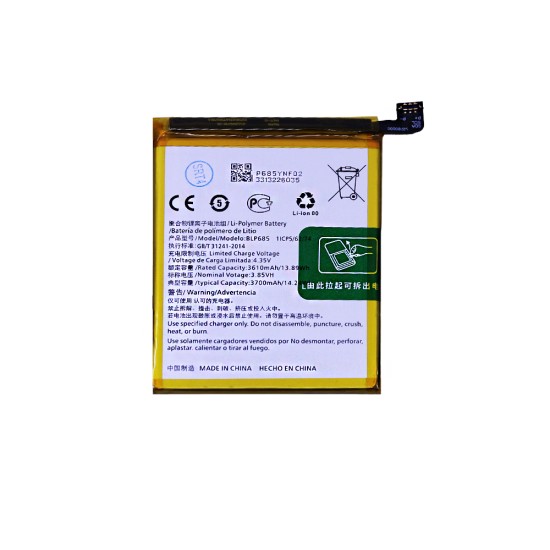 Bateria BLP685 para OnePlus 6T 3700mAh Bateria BLP685 para OnePlus 6T 3700mAh